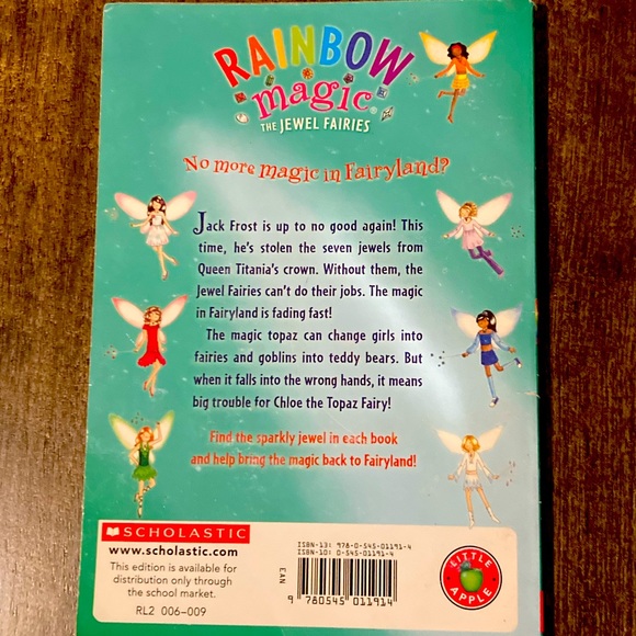 Rainbow Magic: Chole the Topaz Fairy :by Daisy Meadows - Picture 2 of 3